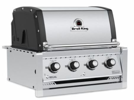Broil King® Regal™ S420 27" Stainless Steel Built-In Grill 1