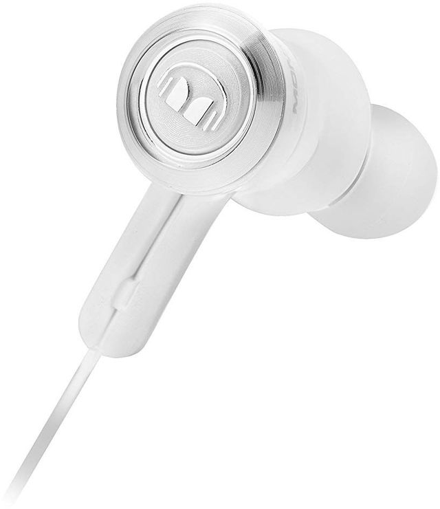 Monster® ClarityHD™ High-Performance Wireless Earbuds-White/Chrome 1