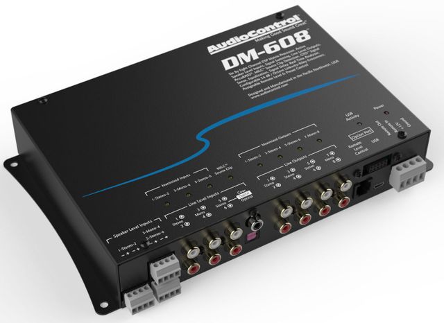 AudioControl® DM-608 Premium 6 Input 8 Output DSP Matrix Processor 1