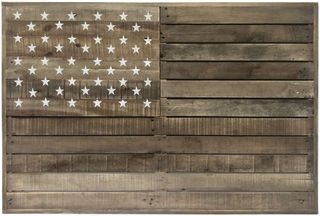 Signature Design by Ashley® Jonway Antique Brown Flag Wall Art