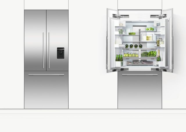 Réfrigérateur à portes françaises de 36 po Fisher Paykel® de 16,8 pi³ - Prêt pour le panneau 7