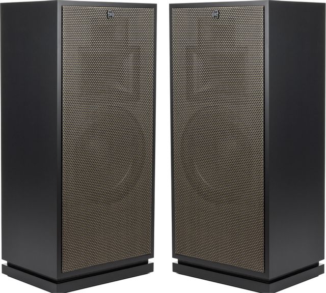 Klipsch® Heritage Matte Black Forte® III Special Edition Floor Standing Speakers