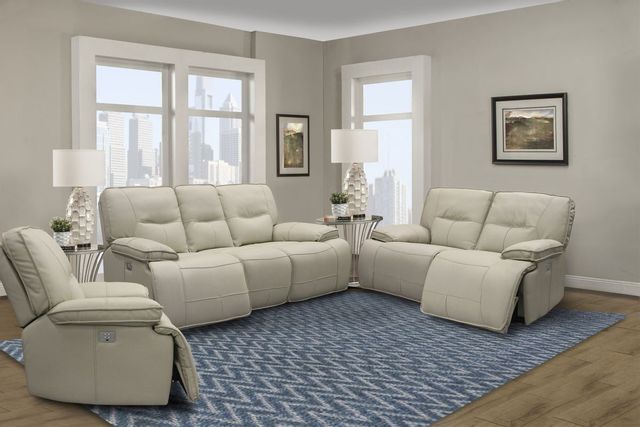 Parker House® Spartacus Oyster Power Sofa 1