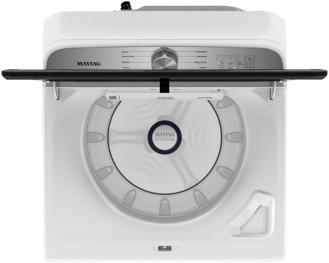 Maytag® 4.7 Cu. Ft. White Top Load Washer 5
