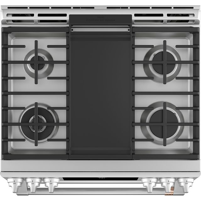 Café™ 30" Stainless Steel Slide In Double Oven Gas Range 11