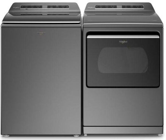 Whirlpool® 6.0 Cu. Ft. Chrome Shadow Top Load Washer 4