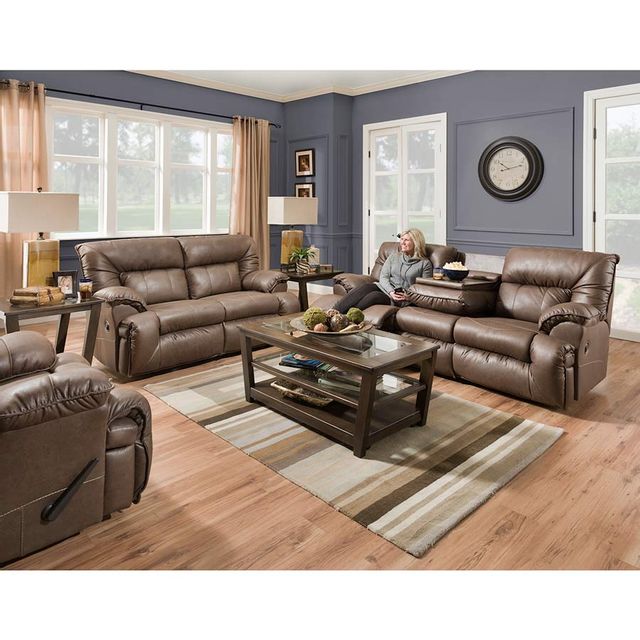 Franklin Hector Reclining Sofa with Drop Down Table-3