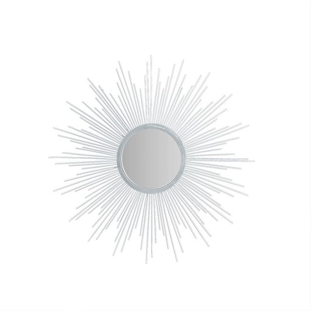 Olliix by Madison Park Fiore Silver Large Sunburst Mirror-0