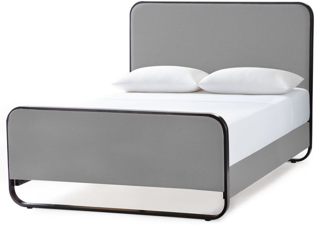 Malouf® Godfrey Designer Stone King Panel Bed 1