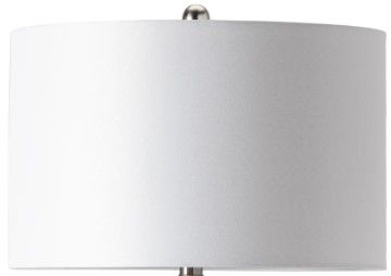 Crestview Collection Sea Breeze Chrome/Light Blue/White Table Lamp-2