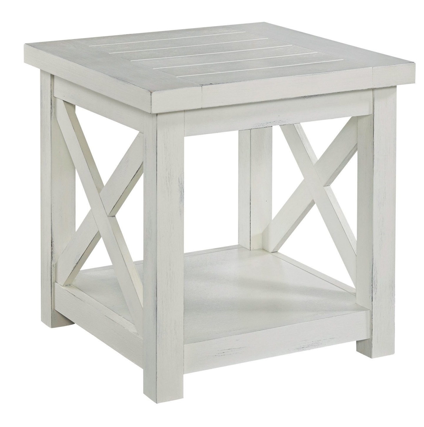 homestyles® Bay Lodge Off-White End Table