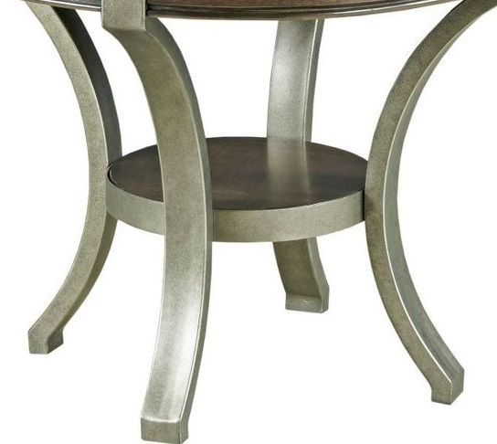 Hammary® Sunset Valley Brown Round End Table 1