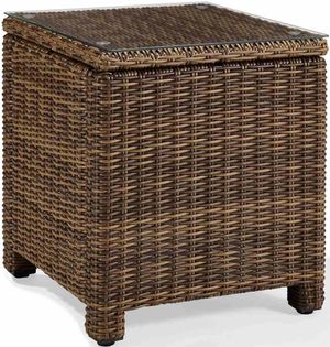 Crosley Furniture® Bradenton Weathered Brown Outdoor Side Table