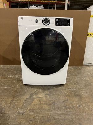GE® 7.8 Cu. Ft. White Smart Front Load Electric Dryer