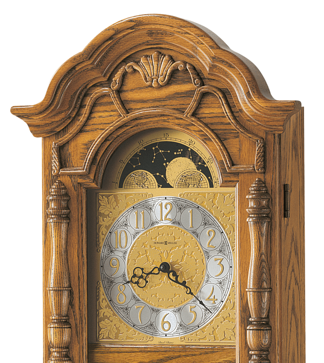 Howard Miller® Rothwell Golden Oak Wall Clock 1