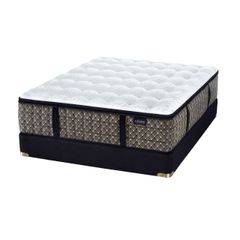 Aireloom by E.S. Kluft Luxetop™ M1 Plush 15" Queen Innerspring Mattress with Latex, Silk/Wool, & Cotton