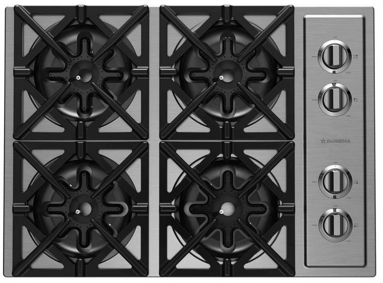 BlueStar® 30" Stainless Steel Natural Gas Cooktop