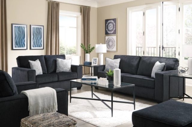 Signature Design by Ashley® Altari 2-Piece Slate Living Room Set 3