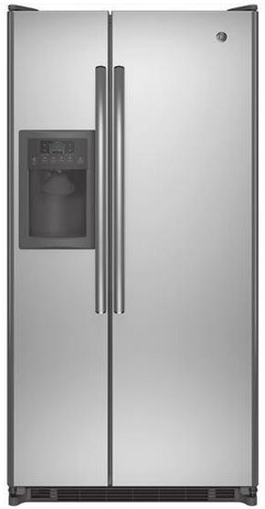 GE® 21.8 Cu. Ft. Side-By-Side Refrigerator-Stainless Steel