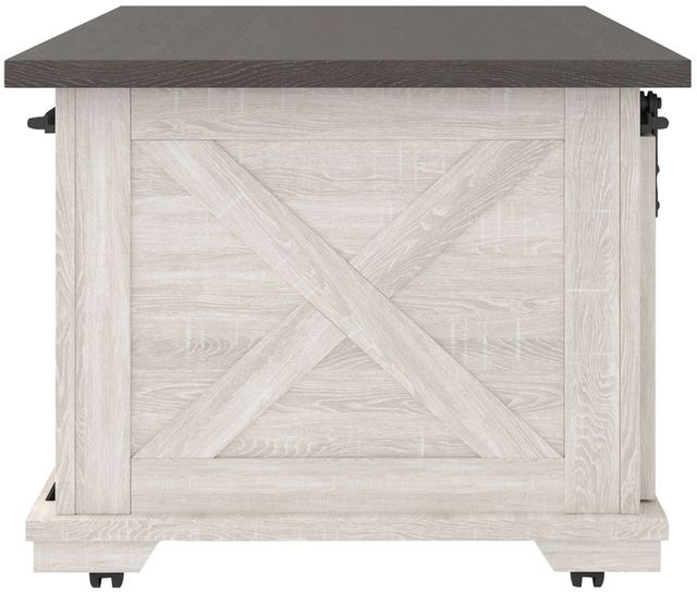 Signature Design by Ashley® Dorrinson Two-tone Rectangle Coffee Table 4