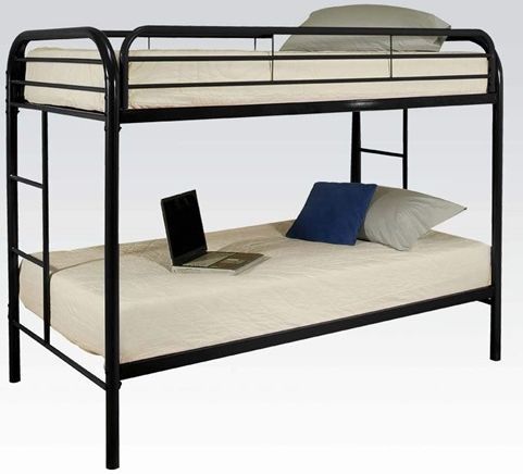 ACME Furniture Thomas Black Twin Bunk Bed 0