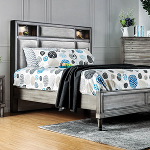 Furniture of America® Daphne Gray Night California King Bed