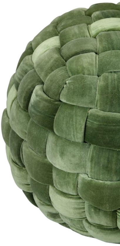 Moe's Home Collection Jazzy Chartreuse Pouf 3