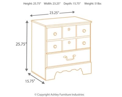 Signature Design by Ashley® Timberline Warm Brown Nightstand 6