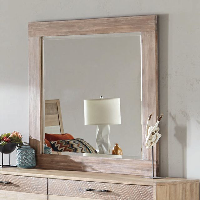 Coaster® Marlow Rough Sawn Multi Dresser Mirror 1