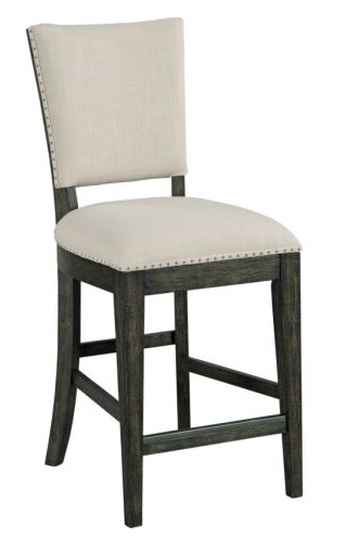 Kincaid® Plank Road Charcoal Kimler Height Dining Chair-0