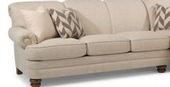 Flexsteel® Bay Bridge Fabric Left-Arm-Facing Sofa without Nailhead Trim