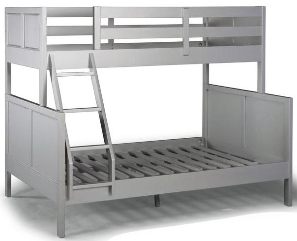 homestyles® Venice Gray Twin/Full Bunk Bed-0