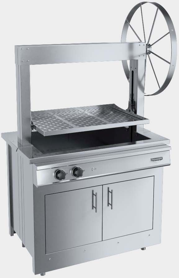 Kalamazoo™ Gaucho K750GB 46" Stainless Steel Built In Grill-1