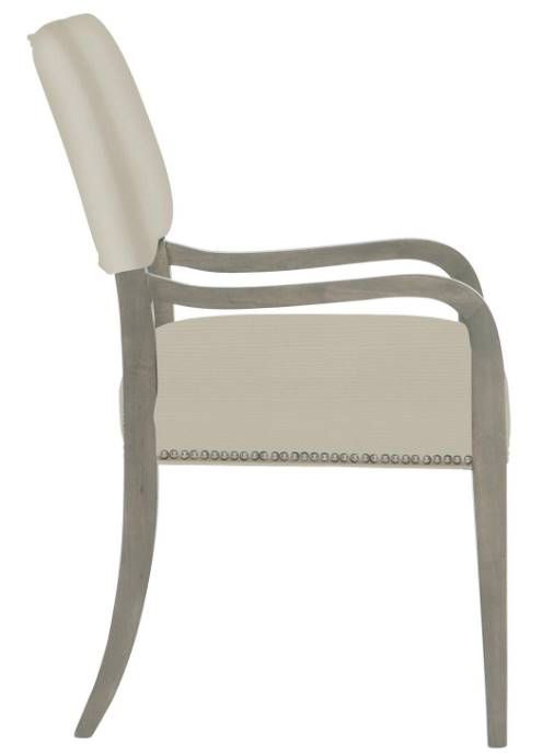 Bernhardt Moore Weathered Greige/Gray Arm Chair 1