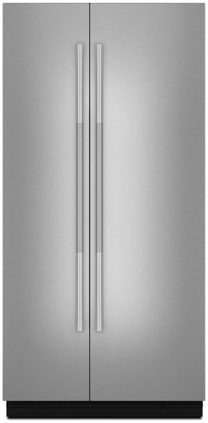 JennAir RISE™ 42" Stainless Steel Fully Integrated Built-In Side-by-Side Refrigerator Panel-Kit