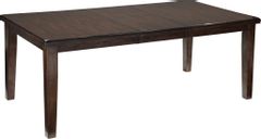 Signature Design by Ashley® Haddigan Dark Brown Dining Extension Table