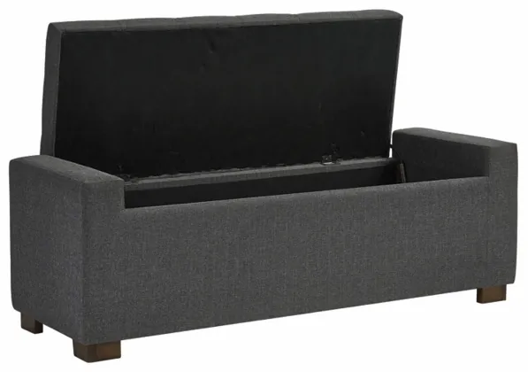 Signature Design by Ashley® Cortwell Gray Storage Bench 3