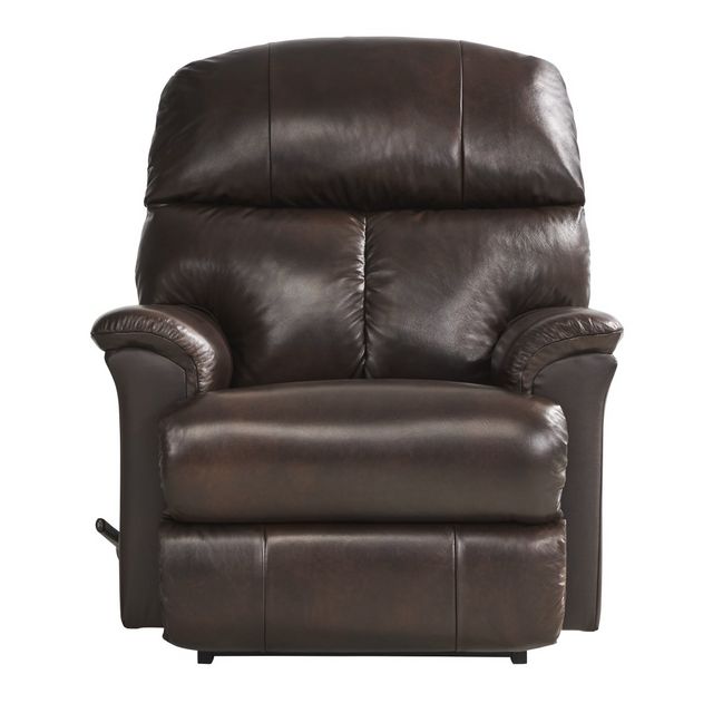 La-Z-Boy® Reed Vacation Brown Leather Recliner-0