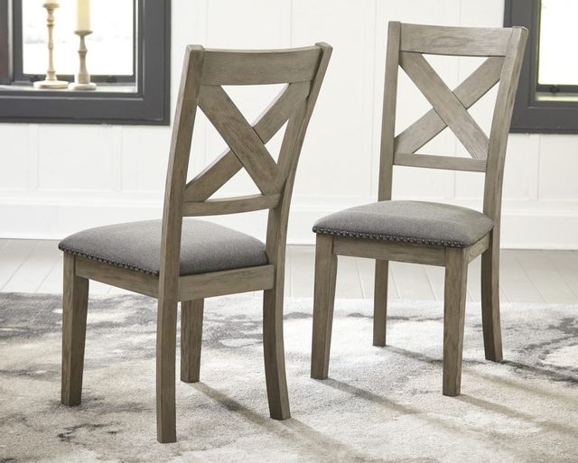 Signature Design by Ashley® Aldwin Gray Dining Side Chair 5