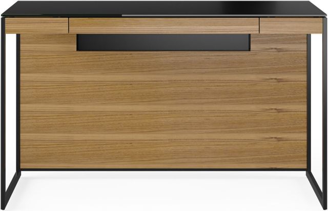 BDI Sequel® Black/Walnut Compact Desk 1