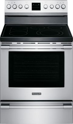 Frigidaire Professional® 30" Stainless Steel Freestanding Electric Range-FPEF3077QF