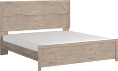 Mill Street® Senniberg Light Brown/White Queen Panel Bed