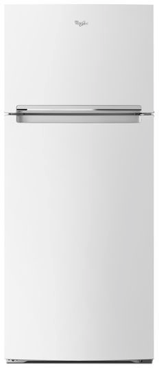 Réfrigérateur à congélateur supérieur de 28 po Whirlpool® de 17.6 pi³ - Blanc