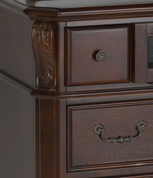 New Classic® Emilie Tudor Brown Nightstand-2