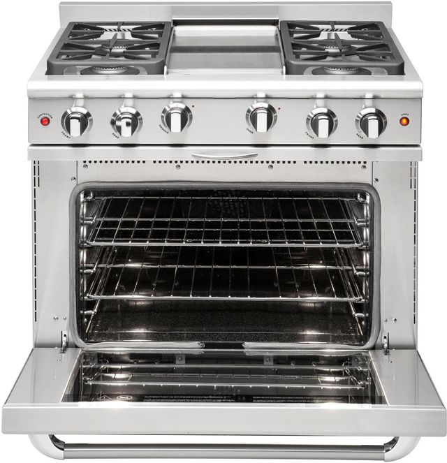 Capital Precision™ 36" Stainless Steel Free Standing Gas Range 2