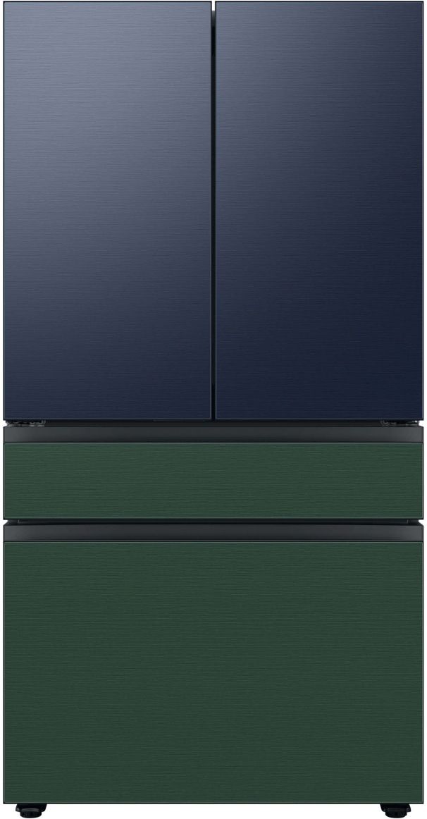 Samsung Bespoke 18" Navy Steel French Door Refrigerator Top Panel 2