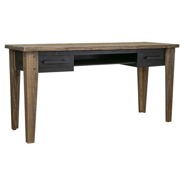 International Furniture Direct Agave Two Drawer Desk-1
