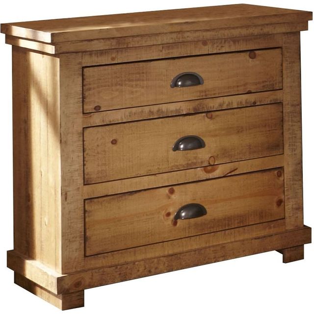Progressive® Furniture Willow Distressed Pine Nightstand-0