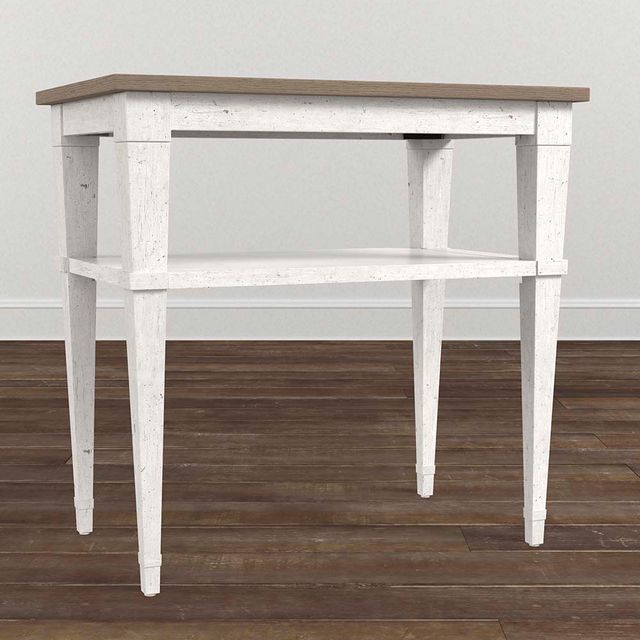 Bassett® Furniture Bella Two-Tone Chairside Table 4