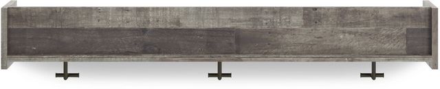 Signature Design by Ashley® Neilsville Multi-Gray Bench with Coat Rack-2
